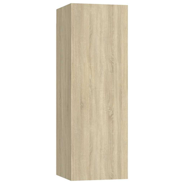 3-tlg. TV-Schrank-Set Sonoma-Eiche Holzwerkstoff