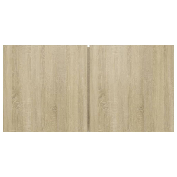 7-tlg. TV-Schrank-Set Sonoma-Eiche Holzwerkstoff