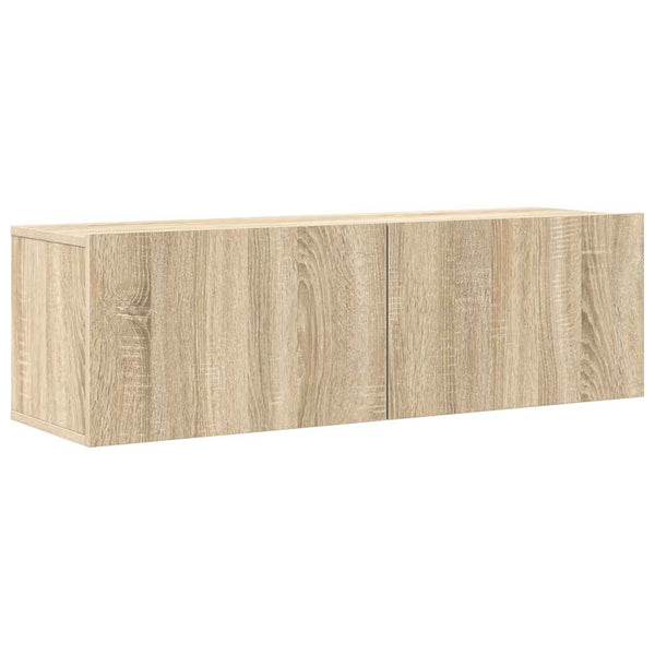4-tlg. TV-Schrank-Set Sonoma-Eiche Holzwerkstoff