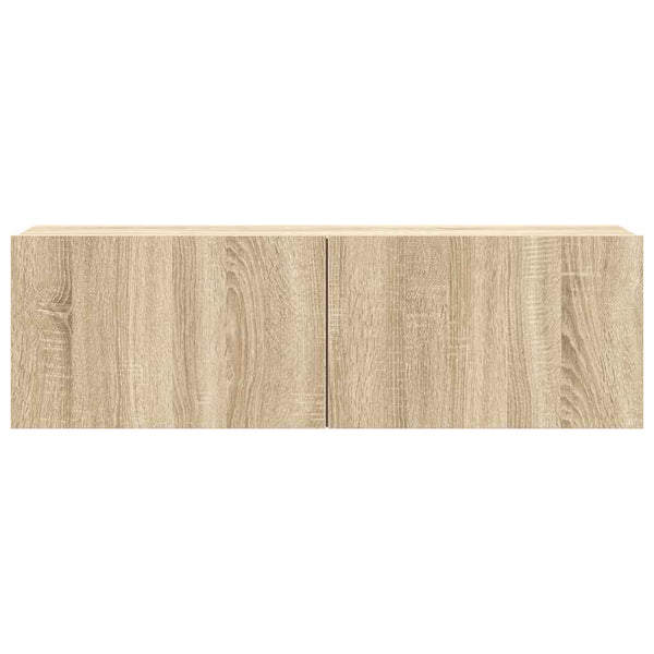 6-tlg. TV-Schrank-Set Sonoma-Eiche Holzwerkstoff