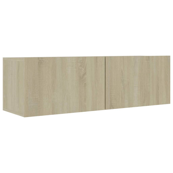 vidaXL Meuble TV 5 pièces Bois d'ingénierie Chêne Sonoma