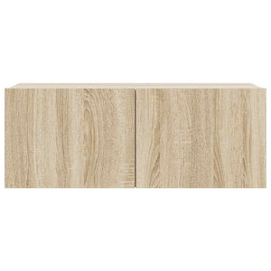 8-tlg. TV-Schrank-Set Sonoma-Eiche Holzwerkstoff