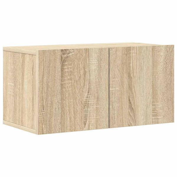 8-tlg. TV-Schrank-Set Sonoma-Eiche Holzwerkstoff