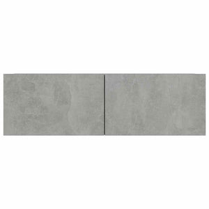 4-tlg. TV-Schrank-Set Betongrau Holzwerkstoff