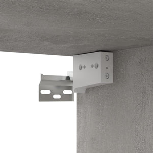 vidaXL Meuble TV 8 pcs Gris béton Aggloméré