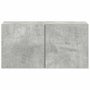 5-tlg. TV-Schrank-Set Betongrau Holzwerkstoff