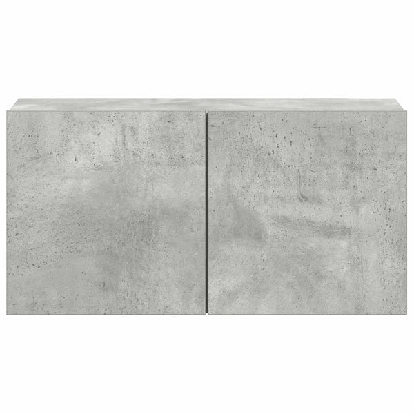 5-tlg. TV-Schrank-Set Betongrau Holzwerkstoff