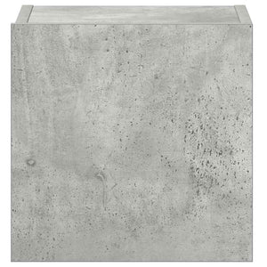 5-tlg. TV-Schrank-Set Betongrau Holzwerkstoff
