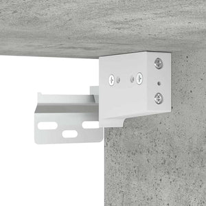 5-tlg. TV-Schrank-Set Betongrau Holzwerkstoff