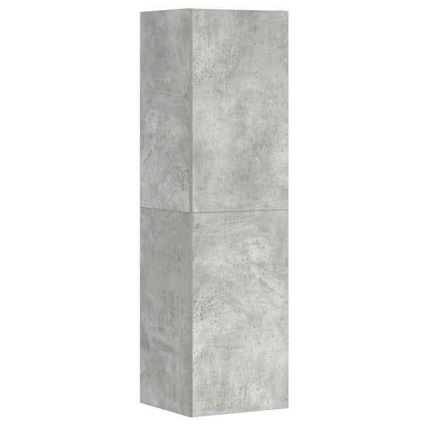 3-tlg. TV-Schrank-Set Betongrau Holzwerkstoff