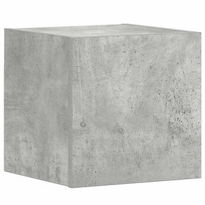 3-tlg. TV-Schrank-Set Betongrau Holzwerkstoff