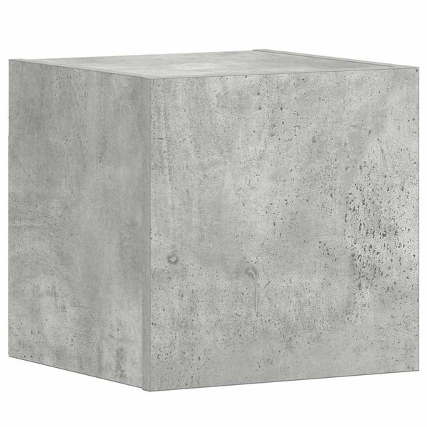 3-tlg. TV-Schrank-Set Betongrau Holzwerkstoff