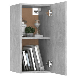 8-tlg. TV-Schrank-Set Betongrau Holzwerkstoff