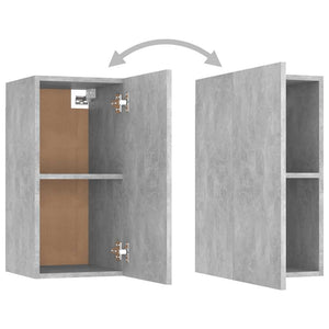 8-tlg. TV-Schrank-Set Betongrau Holzwerkstoff