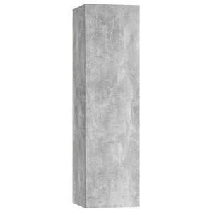 vidaXL Ensemble de 3 meubles TV gris béton en bois d'ingénierie