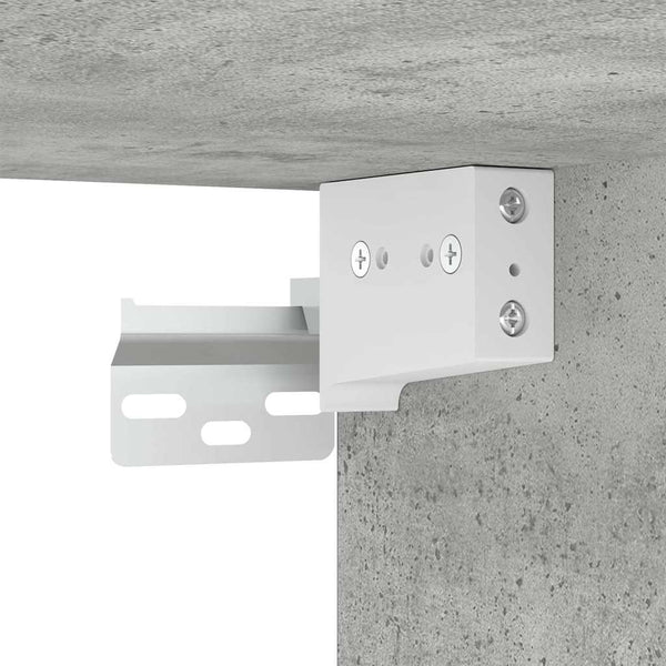 6-tlg. TV-Schrank-Set Betongrau Holzwerkstoff