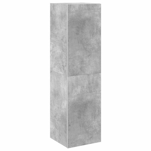 6-tlg. TV-Schrank-Set Betongrau Holzwerkstoff
