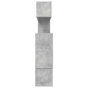 8-tlg. TV-Schrank-Set Betongrau Holzwerkstoff