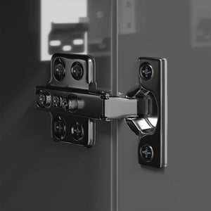 10-tlg. TV-Schrank-Set Hochglanz-Grau Holzwerkstoff