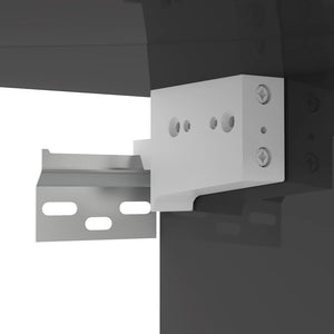8-tlg. TV-Schrank-Set Hochglanz-Grau Holzwerkstoff