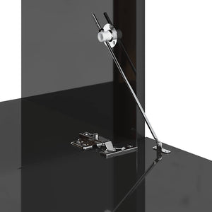 8-tlg. TV-Schrank-Set Hochglanz-Grau Holzwerkstoff