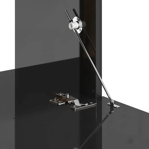 10-tlg. TV-Schrank-Set Hochglanz-Grau Holzwerkstoff