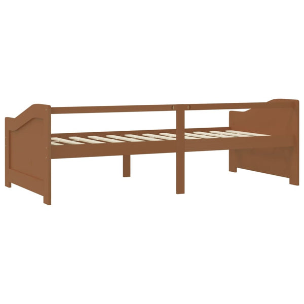 Tagesbett 90x200 Honigbraun Kiefer Massivholz