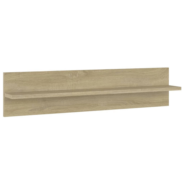 Wandregale 2er Set Sonoma Eiche 80cm