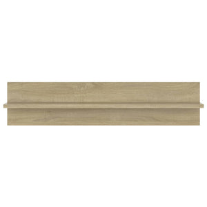 Wandregale 2er Set Sonoma Eiche 80cm