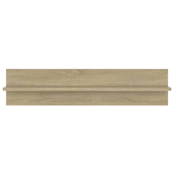 Wandregale 2er Set Sonoma Eiche 80cm