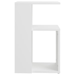 Weißer Beistelltisch 36x30x56 cm