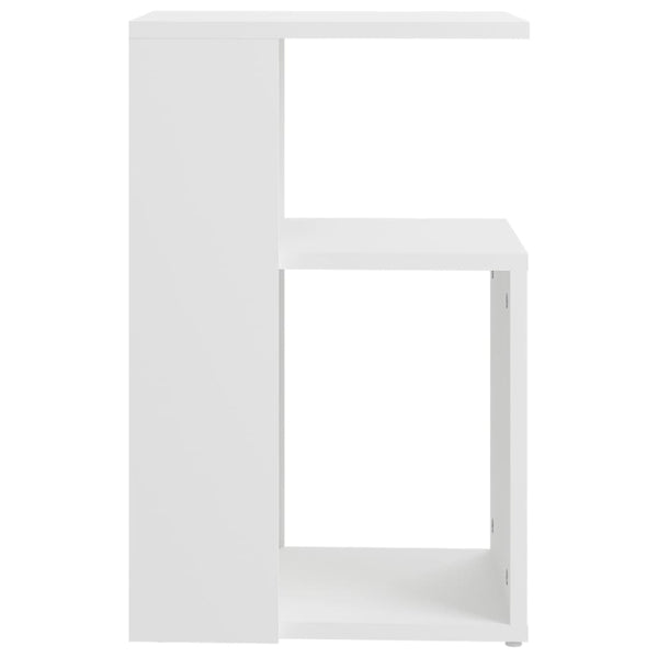 Weißer Beistelltisch 36x30x56 cm