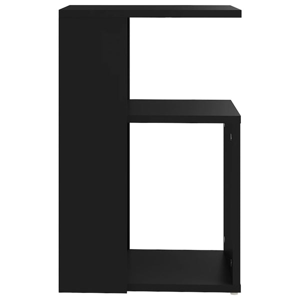 Schwarzer Beistelltisch 36x30x56 cm