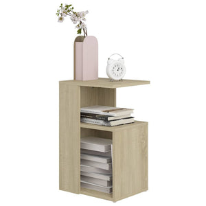 Sonoma Eiche Beistelltisch 36x30x56 cm