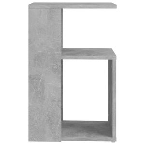 Betongrauer Beistelltisch 36x30x56 cm