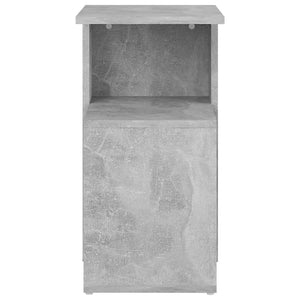Betongrauer Beistelltisch 36x30x56 cm