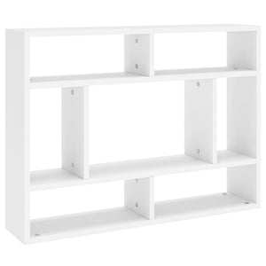 Weißes Wandregal 75 cm