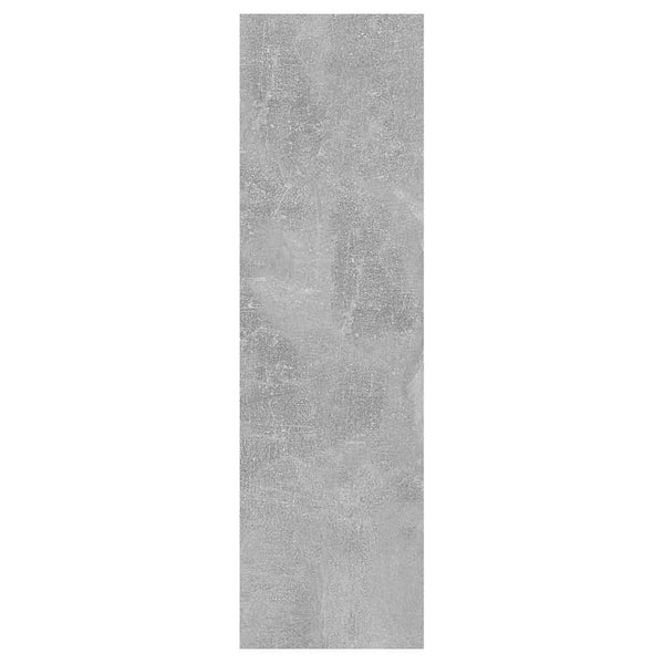 Betongraues Wandregal, 75 cm