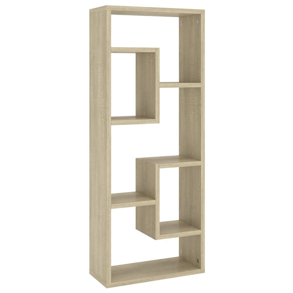 Wandregal Sonoma Eiche 36x16x90 cm