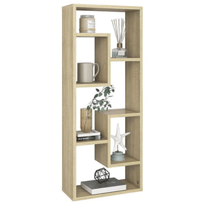 Wandregal Sonoma Eiche 36x16x90 cm