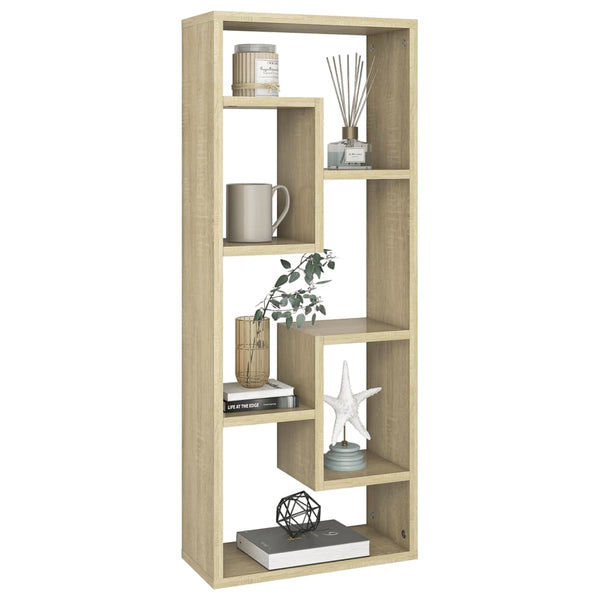 Wandregal Sonoma Eiche 36x16x90 cm