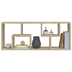 Wandregal Sonoma Eiche 36x16x90 cm