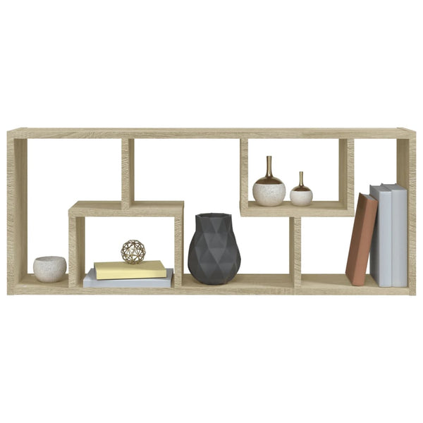Wandregal Sonoma Eiche 36x16x90 cm