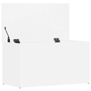 Aufbewahrungstruhe Weiß 84x42x46 cm