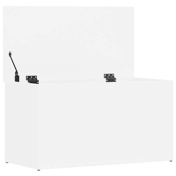 Aufbewahrungstruhe Weiß 84x42x46 cm
