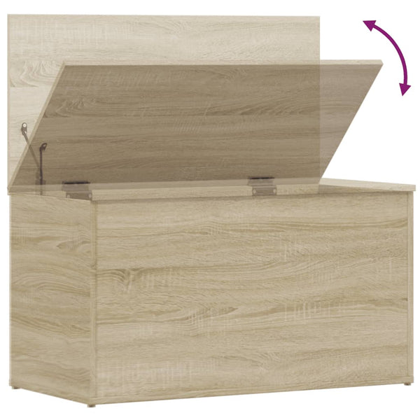 Aufbewahrungstruhe Sonoma Eiche 84x42x46 cm