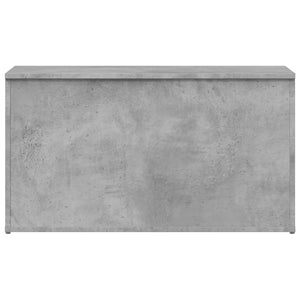 Betongraue Aufbewahrungstruhe 84 cm