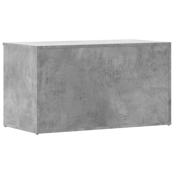 Betongraue Aufbewahrungstruhe 84 cm