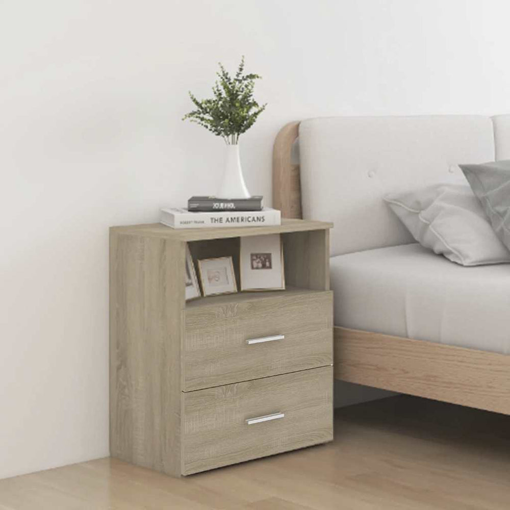 Sonoma Eiche Nachttisch 50x32x60 cm