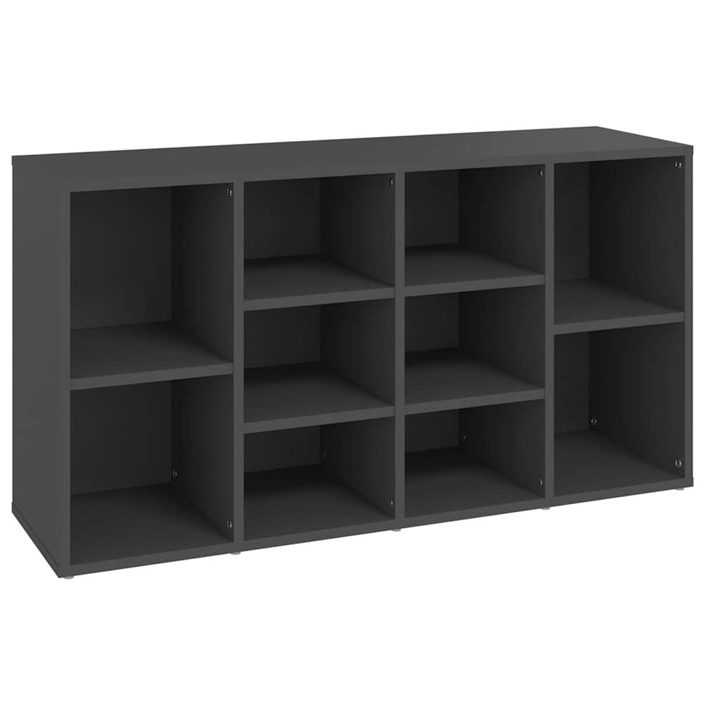 Graue Schuhbank 103 cm